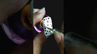 Easy Holi Nail Art Design For Beginners 💅🏻🌼 #shorts #nailart #naildesign #nails #holi