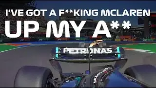 Russel VERY ANGRY on the radio - Mexican GP 2025