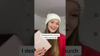 designed a cute church notes journal for YOU ❤️