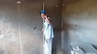 como sarrafear uma parede do jeito simples e f&aacute;cil.