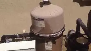 Swimming Pool Filter Leak at band clamp