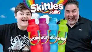 The NEW Viral Skittles Drinks Review