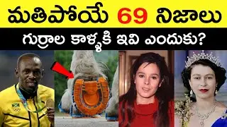 Top 69 Facts In Telugu | Amazing & Unknown Facts | Interesting Facts In Telugu | RAR Facts
