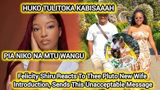 Felicity Shiru Reacts To Thee Pluto New Wife Introduction, Sends Shocking Message To Them