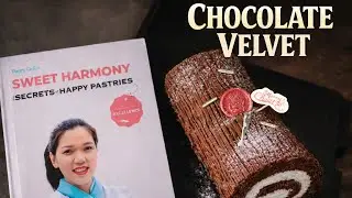 Chocolate Velvet Cake | Chrismas Baking ASMR | Pastry Coach By Jullia Tran