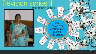 Revision Series II Introduction to Java