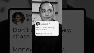 Chase Value, Not Money 💡💰