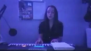 Hi I wrote a song 🖤(2000s lofi quality footage)