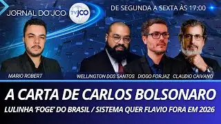 A CARTA DE CARLOS BOLSONARO / LULINHA 'FOGE' DO BRASIL / SISTEMA QUER FLAVIO FORA EM 2026 - 13/01