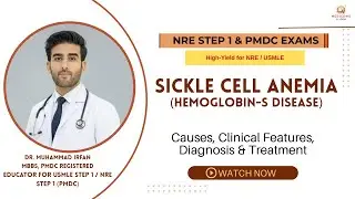 Sickle Cell Anemia Explained | Pathophysiology, Genetics & USMLE/NRE Step 1 High-Yield Review