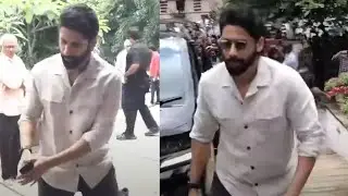 Hero Naga Chaitanya at Allu Aravind Home | Allu Arjun Grand Mother Passed Away | TV5 News