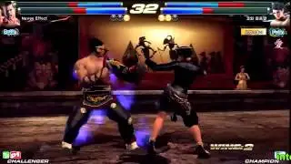 Tekken Tag 2 Unlimited Navee (Raven/Feng) vs Chanel (Anna/Zafina) vs Fran (Anna/Zafina)