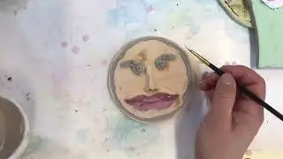 Glazing greenware with underglaze