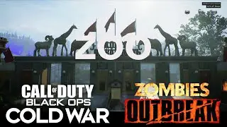 ZOO FULL MAP EXPLORE - Outbreak Zombies | Call of Duty: Black Ops - Cold War
