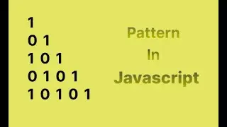 Binary (0|1) pattern in javascript