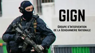 French GIGN Operators during Training in Paris