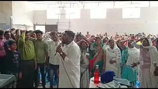 Healing prayer, Dhanbad church.