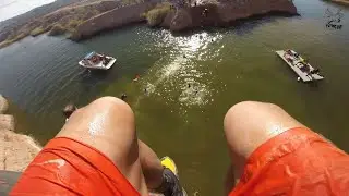 World's Toughest Mudder 2014 - my drop off The Cliff