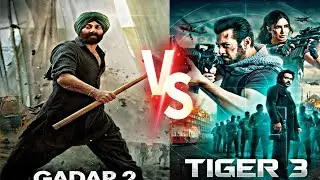 Gadar 2 vs Tiger 3 | Box Office Full Comparison 🔥🇮🇳🆚🔥🦅
