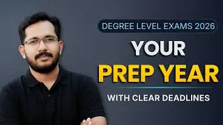 Annual Preparation Plan for Degree Level Exams 2026 🗓️ Clear Deadlines