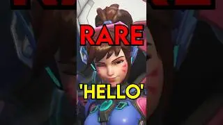 У DVA есть РЕДКАЯ ГОЛОСОВАЯ ЛИНИЯ &laquo;Привет&raquo; в Overwatch 2 #шорты #overwatch2 #overwatch #ow2 #ow