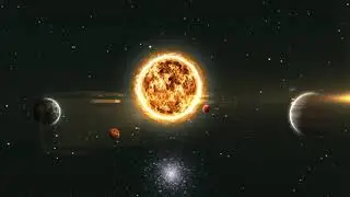 Solar System Stock Footage (Sun)