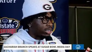 Georgia star wide receiver Zachariah Branch ready to take on Ole Miss in Sugar Bowl