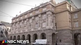 Bodycam footage shows Prague police response to university shooting