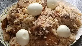 আজকে ১৫ জনের মোরগ পোলাও রান্না করলাম।