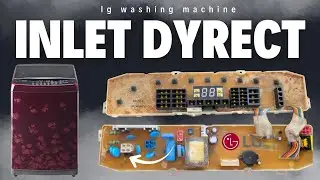 LG Washing Machine PCB में Inlet Valve Direct हो गया | PCB Repair | #InletValveDirect