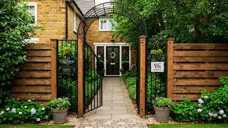 12 Charming Entryway Ideas 🌿 | Stylish Arches & Garden Gates for Small Front Yards