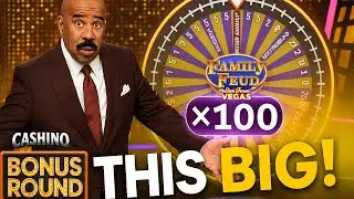 Family Feud Live HITS 10X TOP SLOT BACK-TO-BACK!! 🎉🛎️