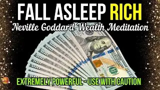 Fall Asleep Rich - Neville Goddard Wealth Sleep Meditation To Live In The End