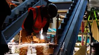 Строительный проект компании Carlson Construction преодолел половину пути.