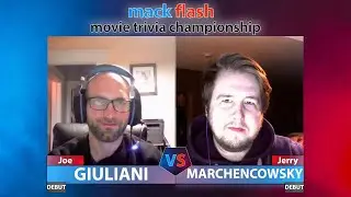 Movie Trivia Championship | Joe Giuliani vs Jerry Marchencowsky