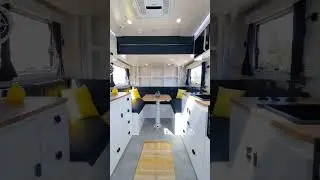 gold luxury caravan, family flair #caravanningaustralia