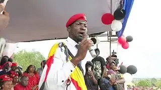 Bobi Wine's Fearless Speech in Mubende after Being Blocked by hundreds of police, Updf and military.