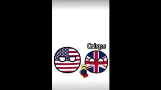 Evolution of the English Language #countryballs #uk #usa #animation