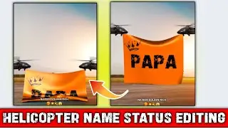Helicopter Name Status Video Editing/helicopter pulling name video editing.