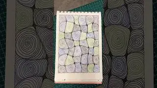 Пружинки 🌀🌀🌀😵&zwj;💫 #doodleart#zentangleart#zentangleartartist#pattern#teckning#zendrawing#lineart