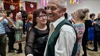 Jak tango to tylko z żonką,para która czerpie przyjemność z tańca.