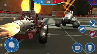 TEST👈🏻Rocket Car Soccer League Arena