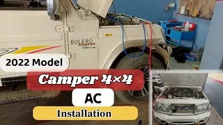 4×4 Camper AC Fitting | 2022 Model Camper 4×4 | Mr.Mechanic | AC Fitting In Camper 4×4 | Camper 4×4