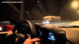 Ferrari 458 Italia vs Audi RS6 Evotech Street Race