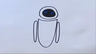 How to draw EVE from WALL-E ✏️