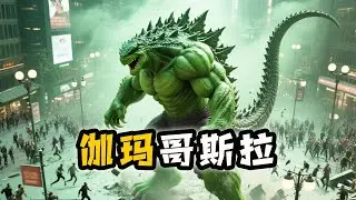 [哥斯拉大戰浩克] 哥斯拉吸收浩克血液，黑朵拉融合眾多怪獸基因