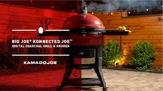 Big Joe&reg; Konnected Joe&trade; Digital Charcoal Grill and Smoker