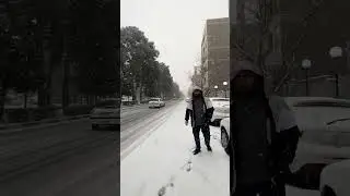 Snowy time in karaj | iran #travel #reels #iran #travelguide #snow #snowfall #white #shorts