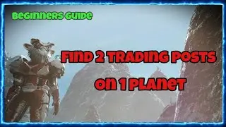 Find 2 trading posts on 1 planet, in no man's sky