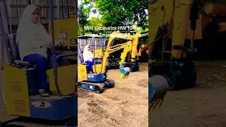 Harga Terjangkau Mini Excavator HW 1 Ton Rp 88 Juta Import Dari China #shorts